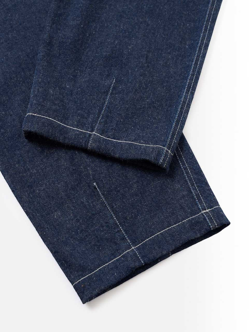 Universal Works Indigo Future Denim Troopers Fatigue Pant