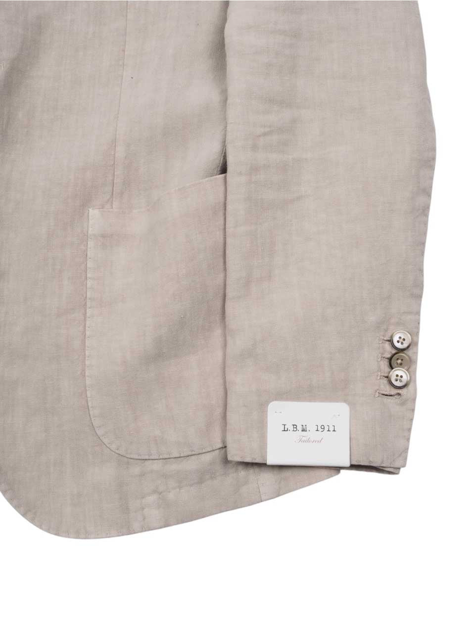L.B.M. 1911 Linen Blazer Regular Fit Beige