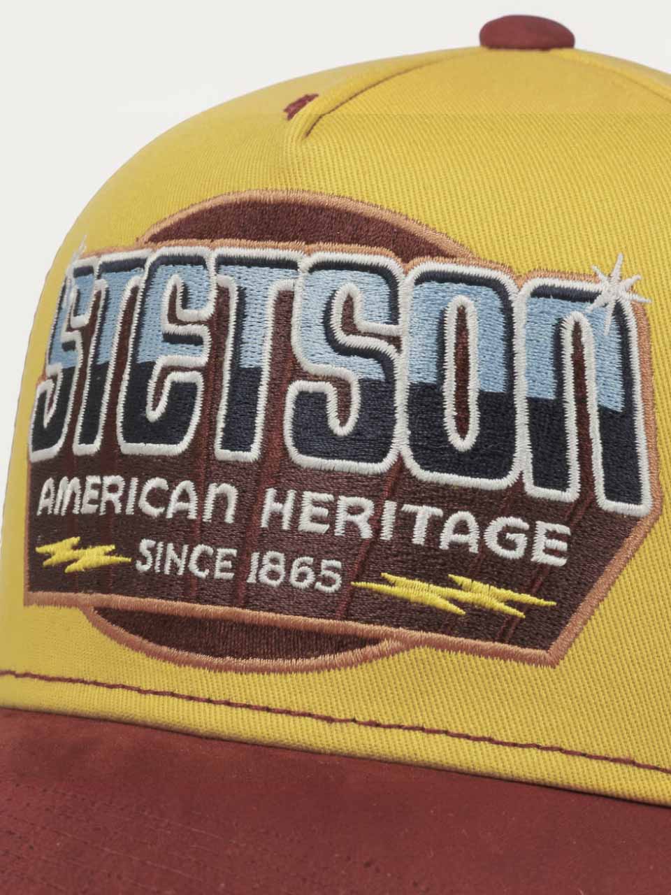 Stetson Trucker Cap American Heritage Yellow/Red