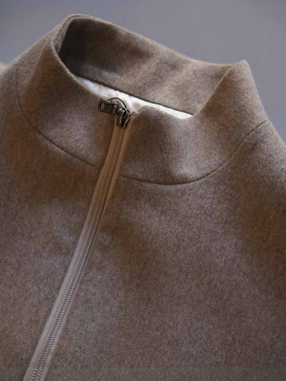 Studio 73 Loro Piana Wool Vest Beige