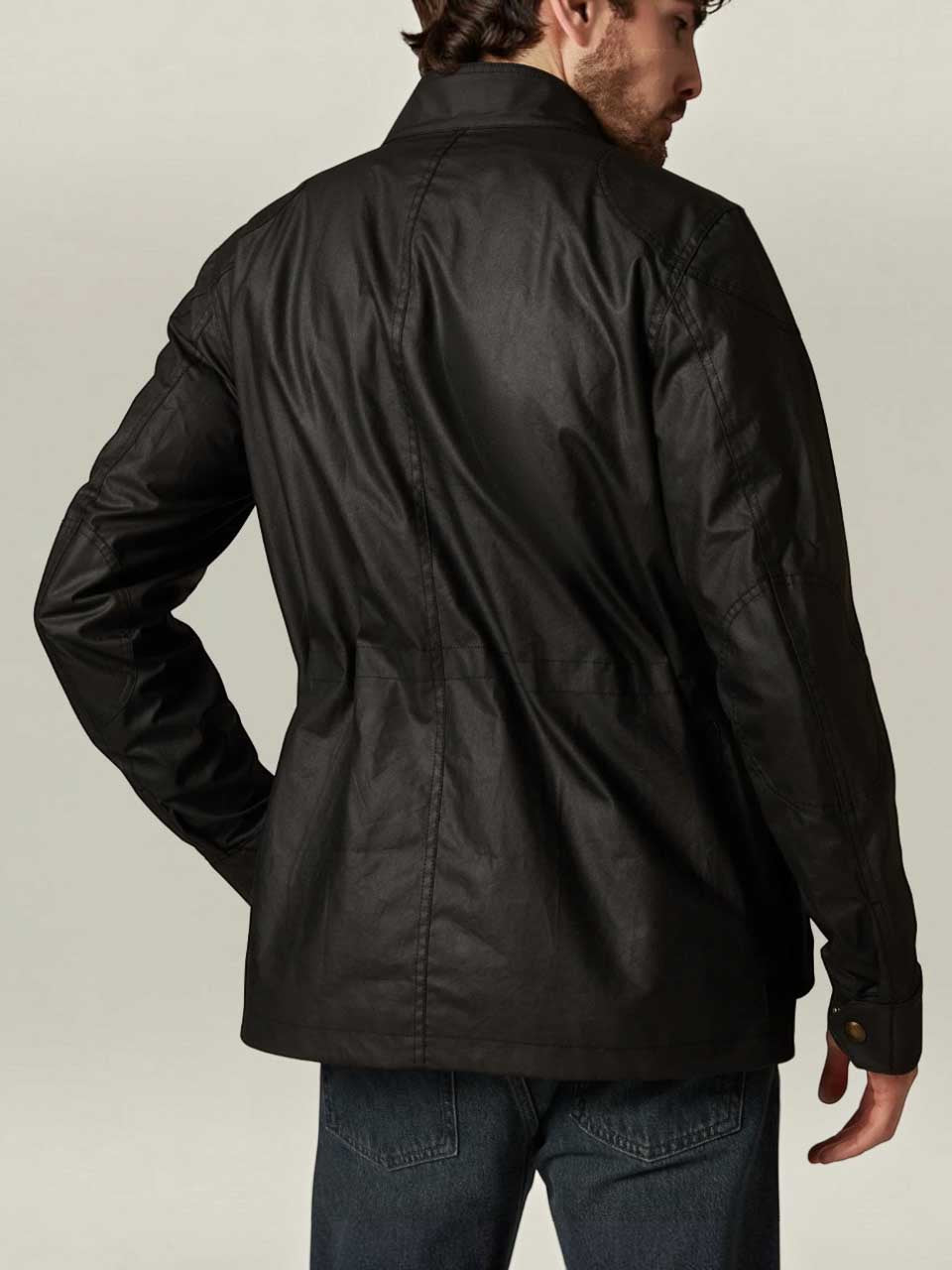 Belstaff Waxed Cotton FIELDMASTER ICON JACKET Black