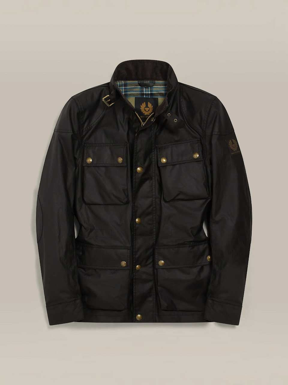 Belstaff Waxed Cotton FIELDMASTER ICON JACKET Black