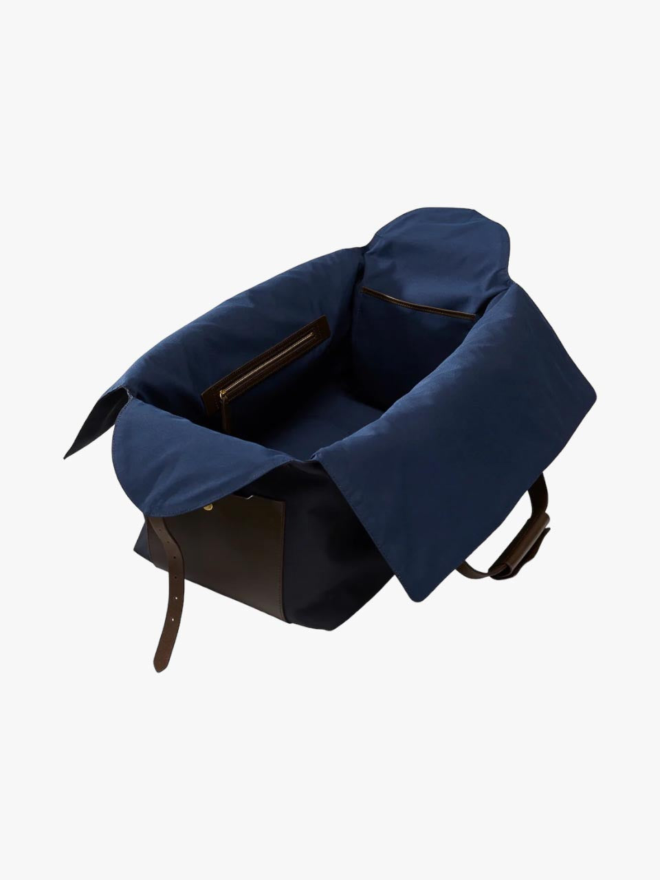 M/S Supply Weekend Bag Navy/Dark Brown