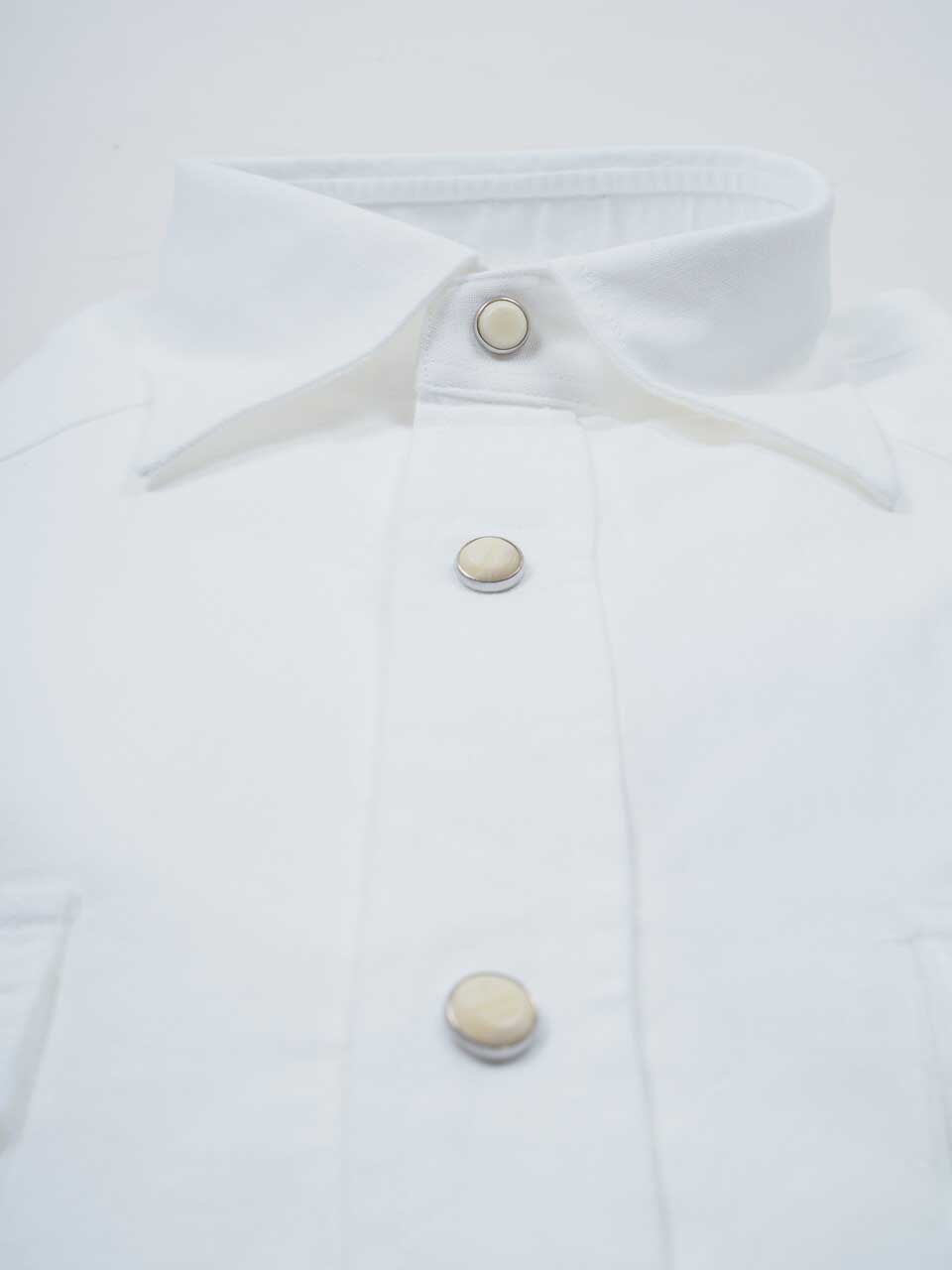 Western Cotton Shirt White