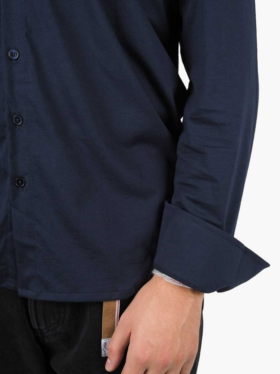 Ayden Prima Cotton Shirt Navy