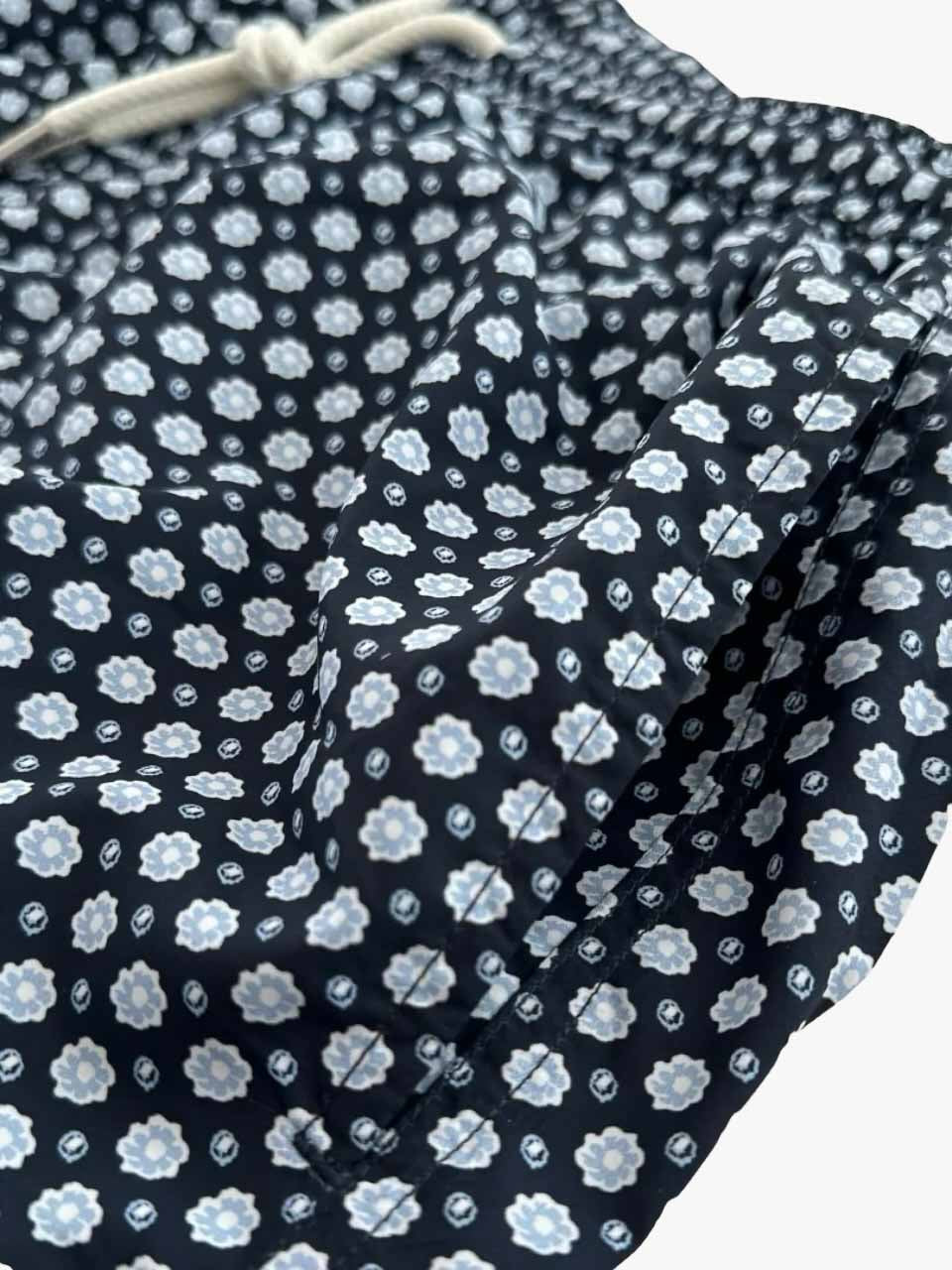 Portia 1924 Swimshorts Blue Floral