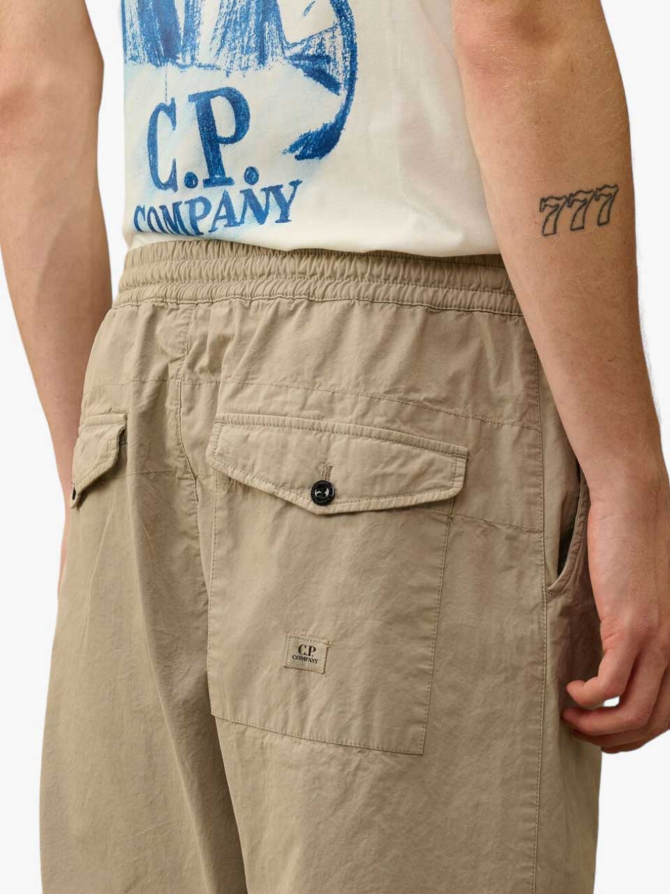 Microreps Loose Pants Beige