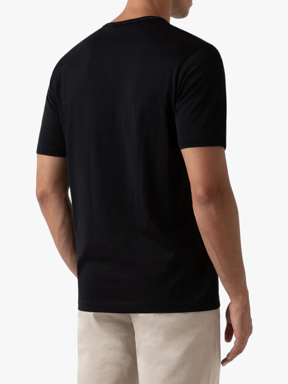 Sunspel Classic Cotton T-Shirt Black