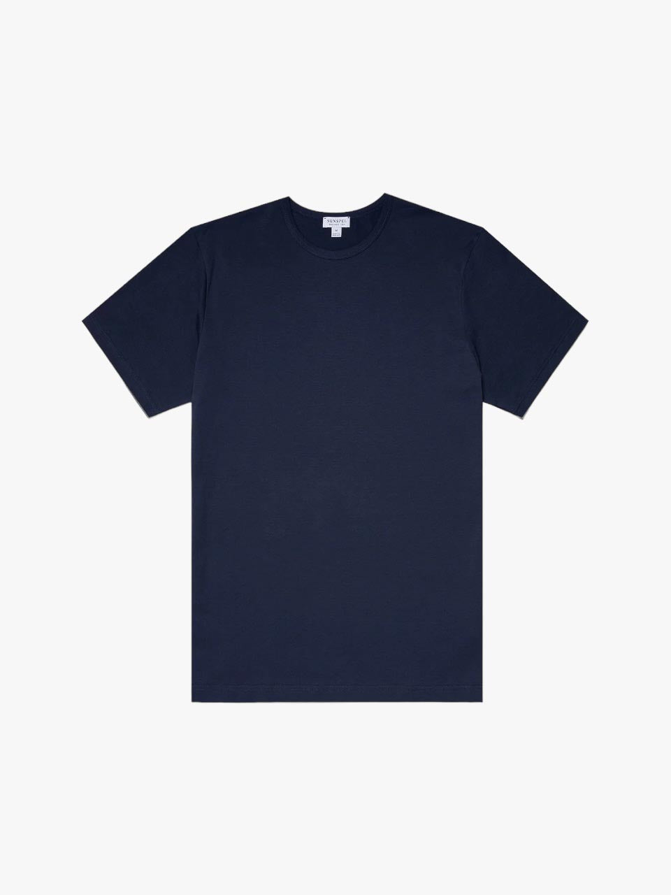 Sunspel Classic Cotton T-Shirt Navy
