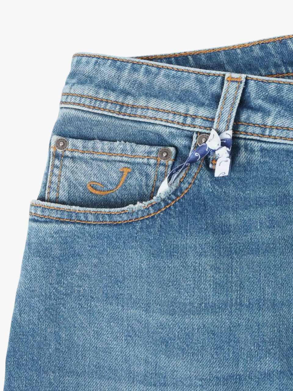 Washed Light Denim Jeans Bard