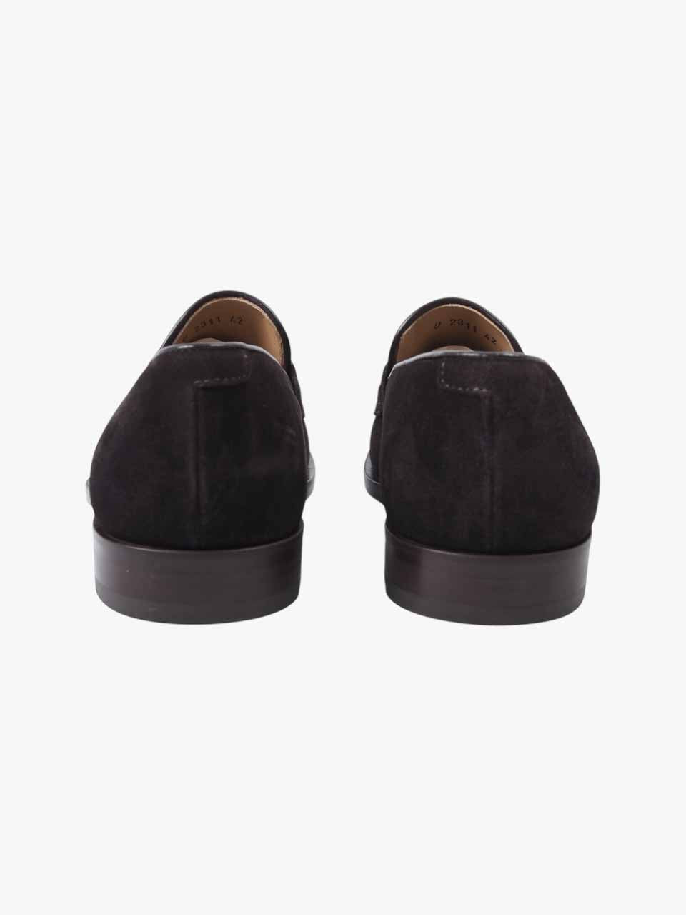 Suede Penny loafers Brown