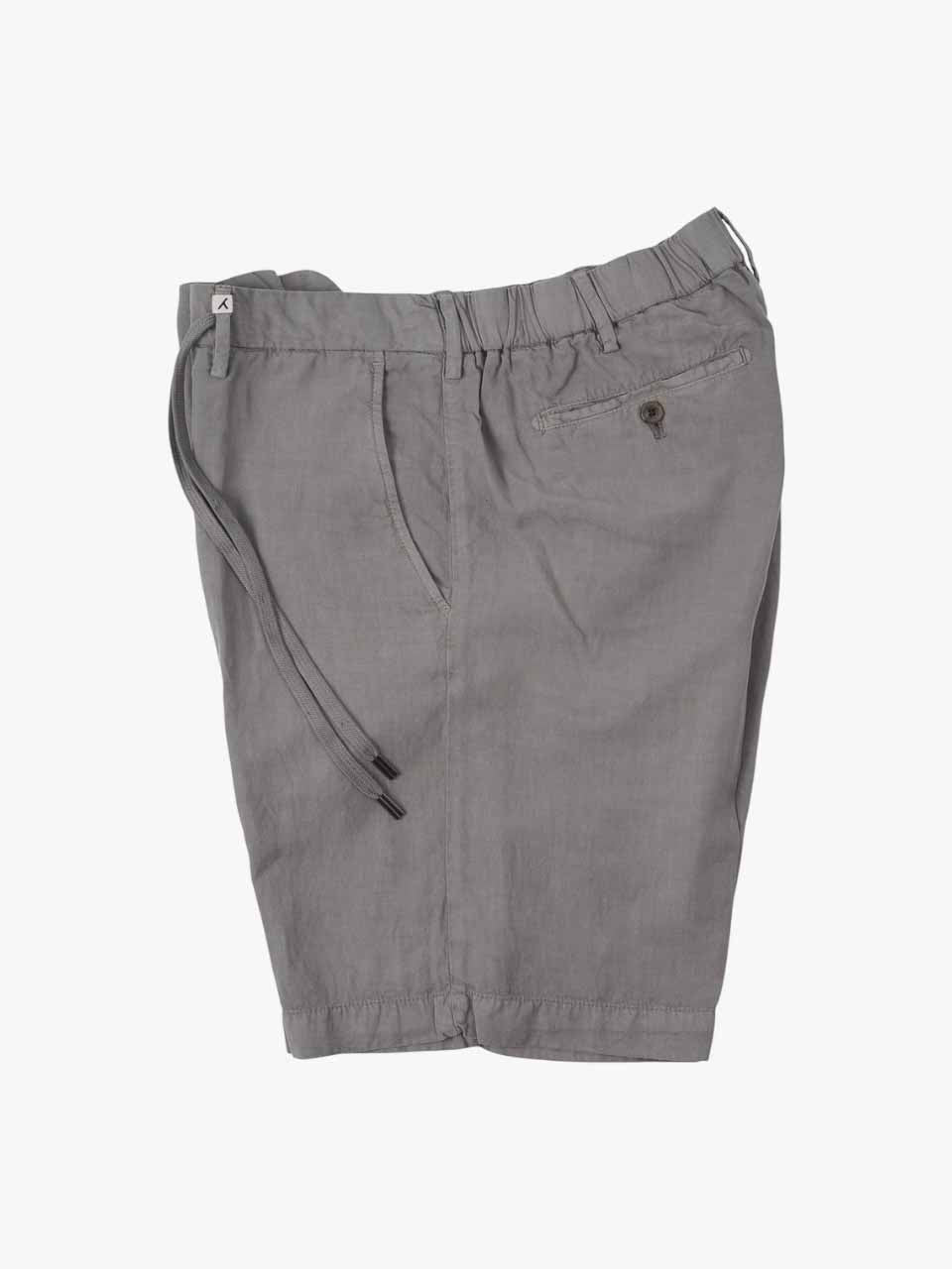 Linen Cotton Shorts Green