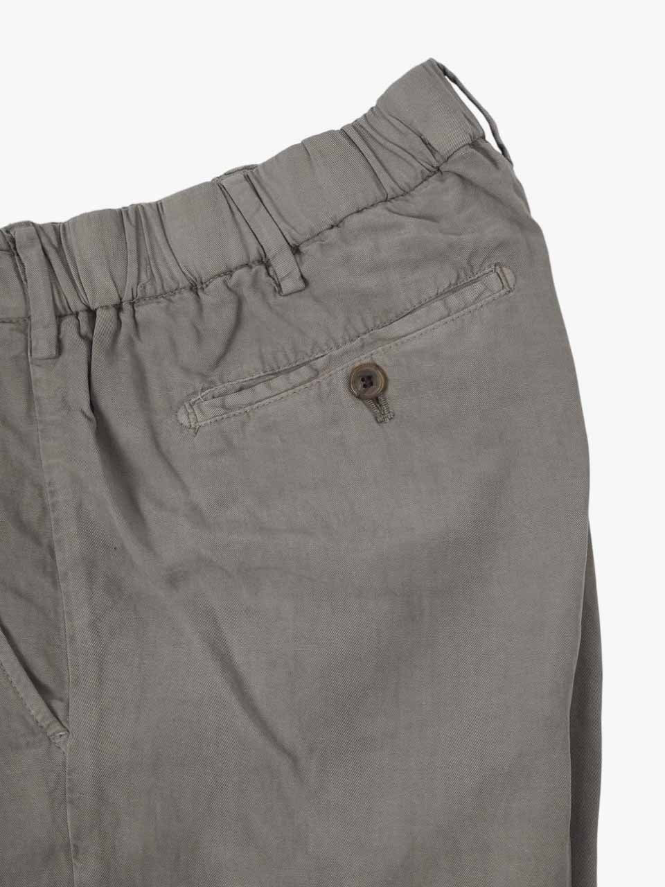 Linen Cotton Shorts Green
