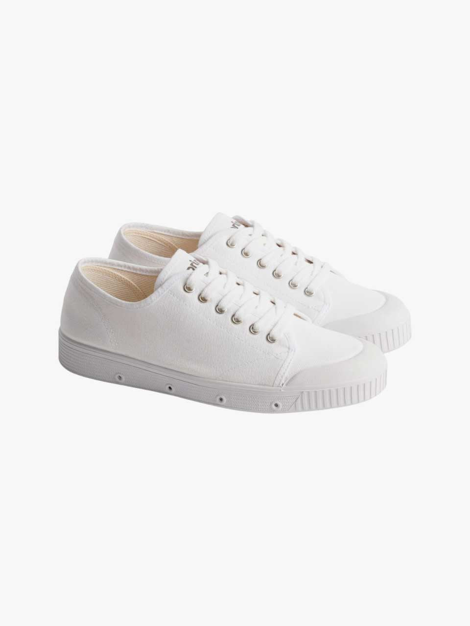 Canvas Trainer Shoe White