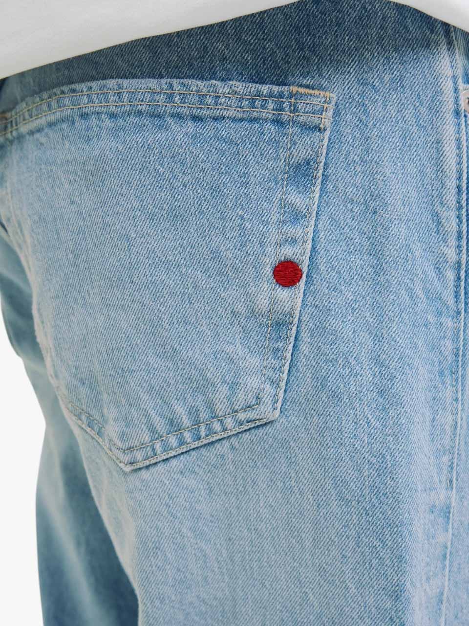 R.D.D. Washed Light Denim Blue Jeans Relaxed