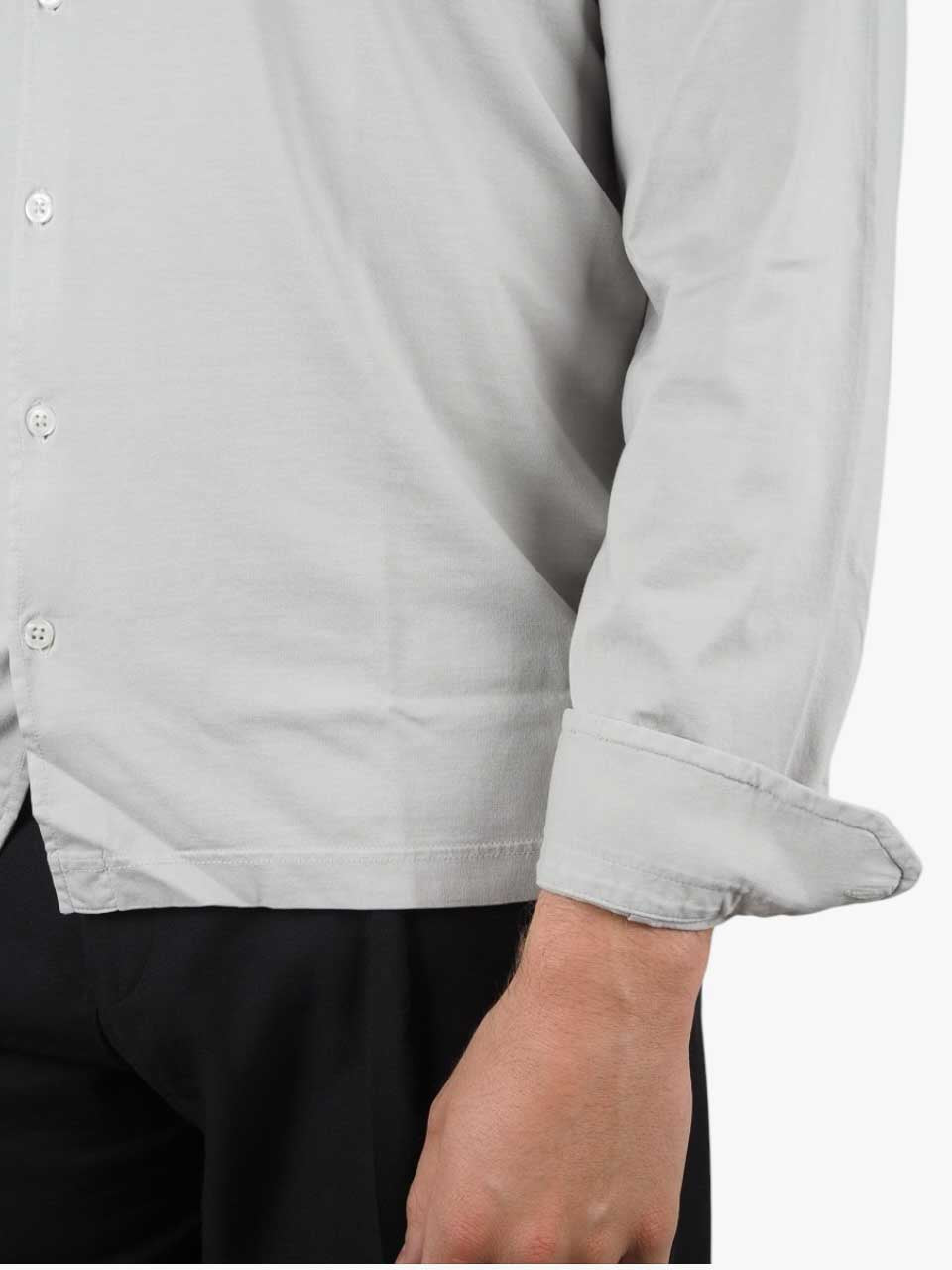 Long Sleeve Jersey Shirt Grey