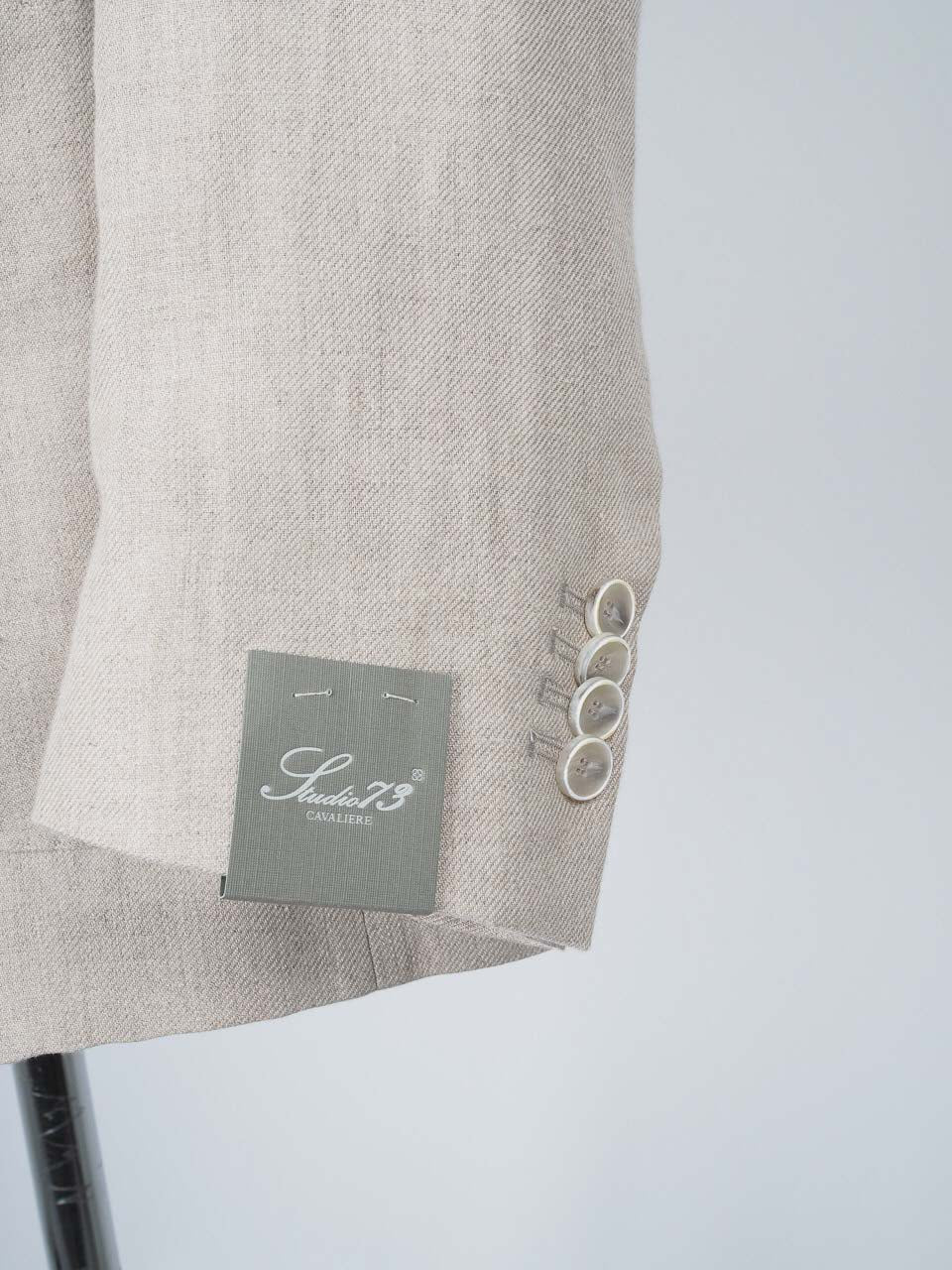 Linen Suit Jacket Beige