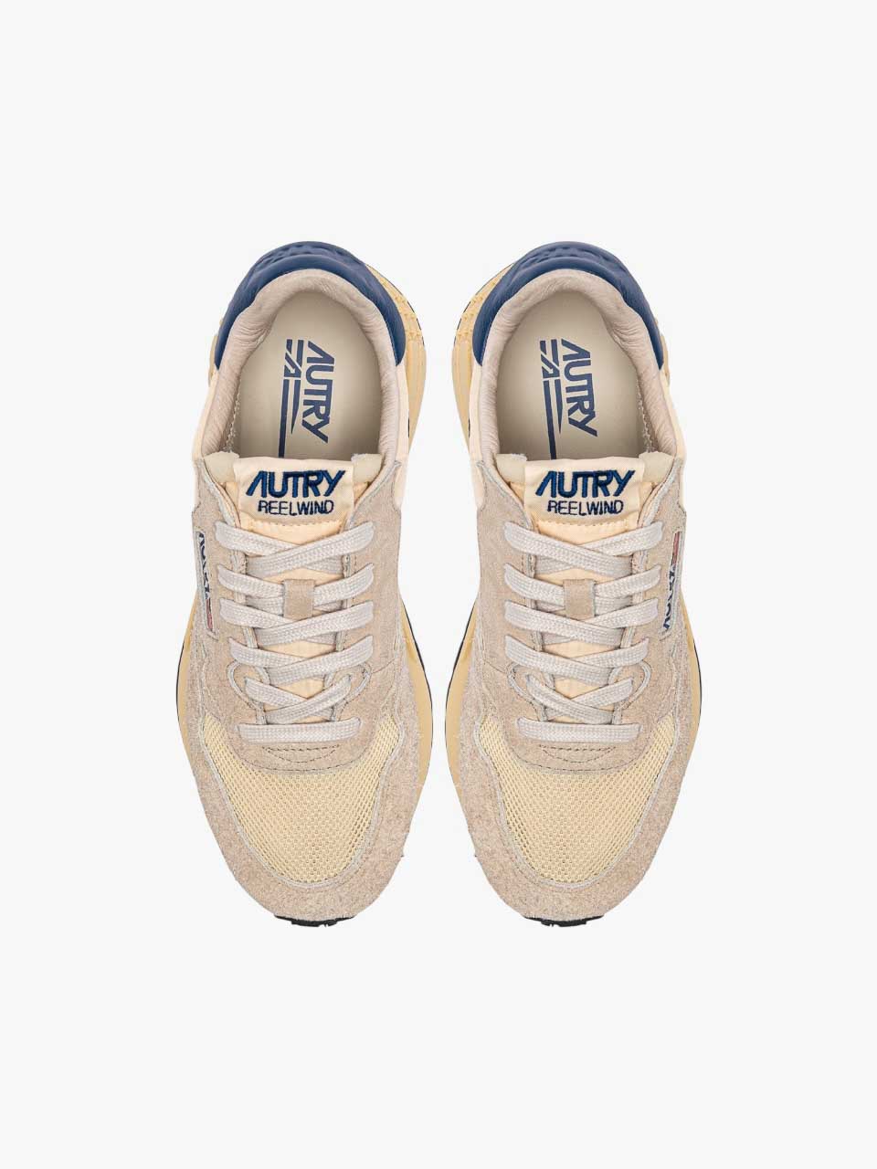 Reelwind Low Sneakers Nylon Suede Blue