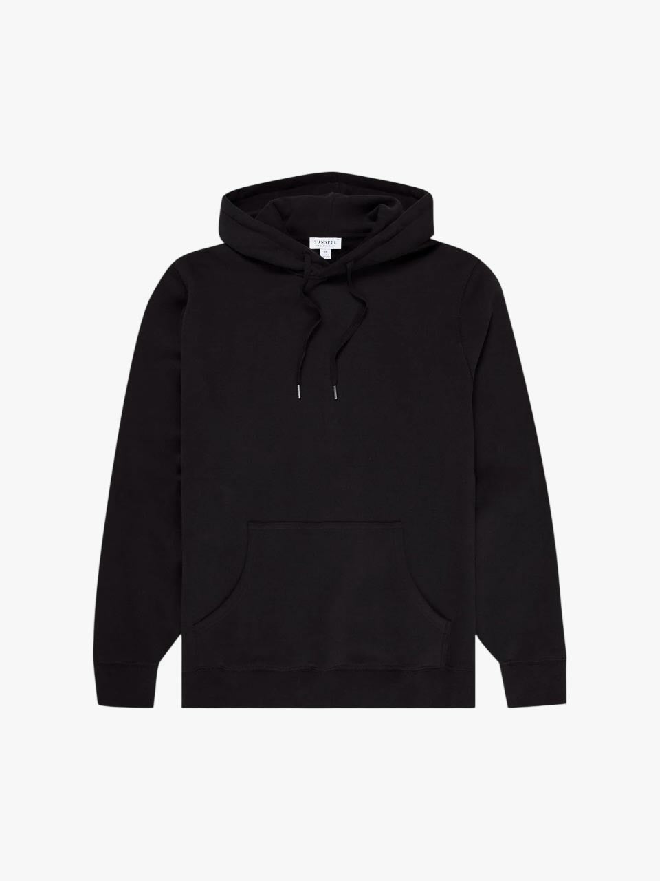 Sunspel Overhead Hoody Black