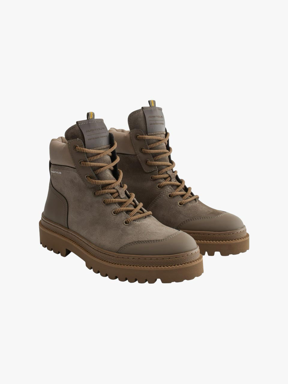 Ambitious Suede Boots Brown