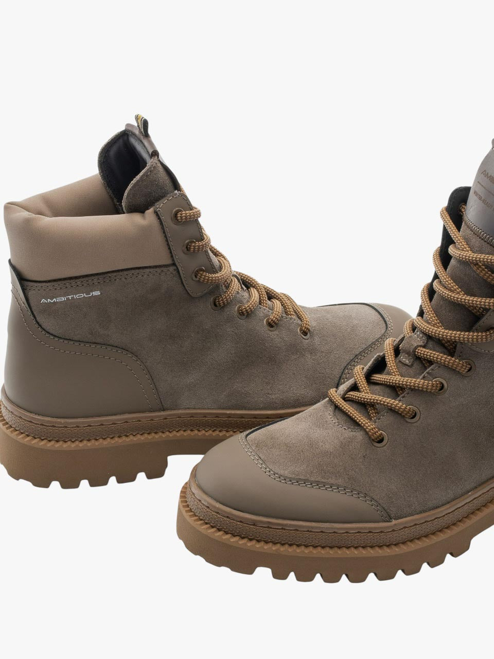 Ambitious Suede Boots Brown