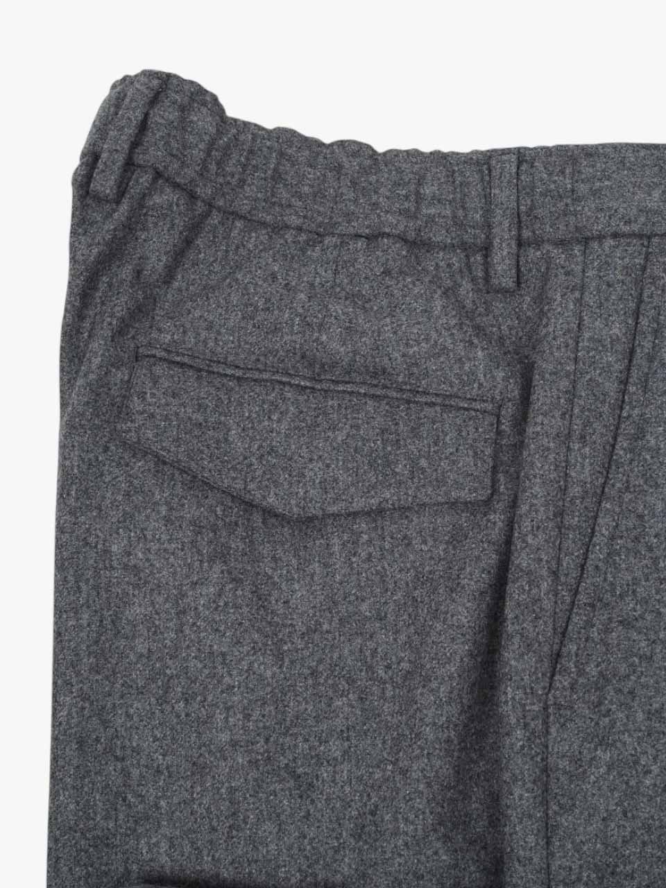 Flannel Trousers Grey