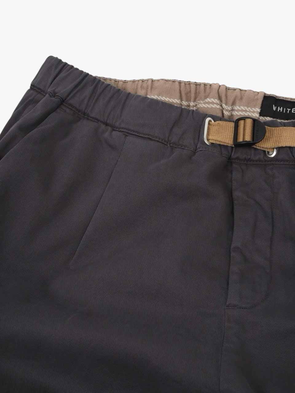 Regular Fit Cotton Trousers Grey
