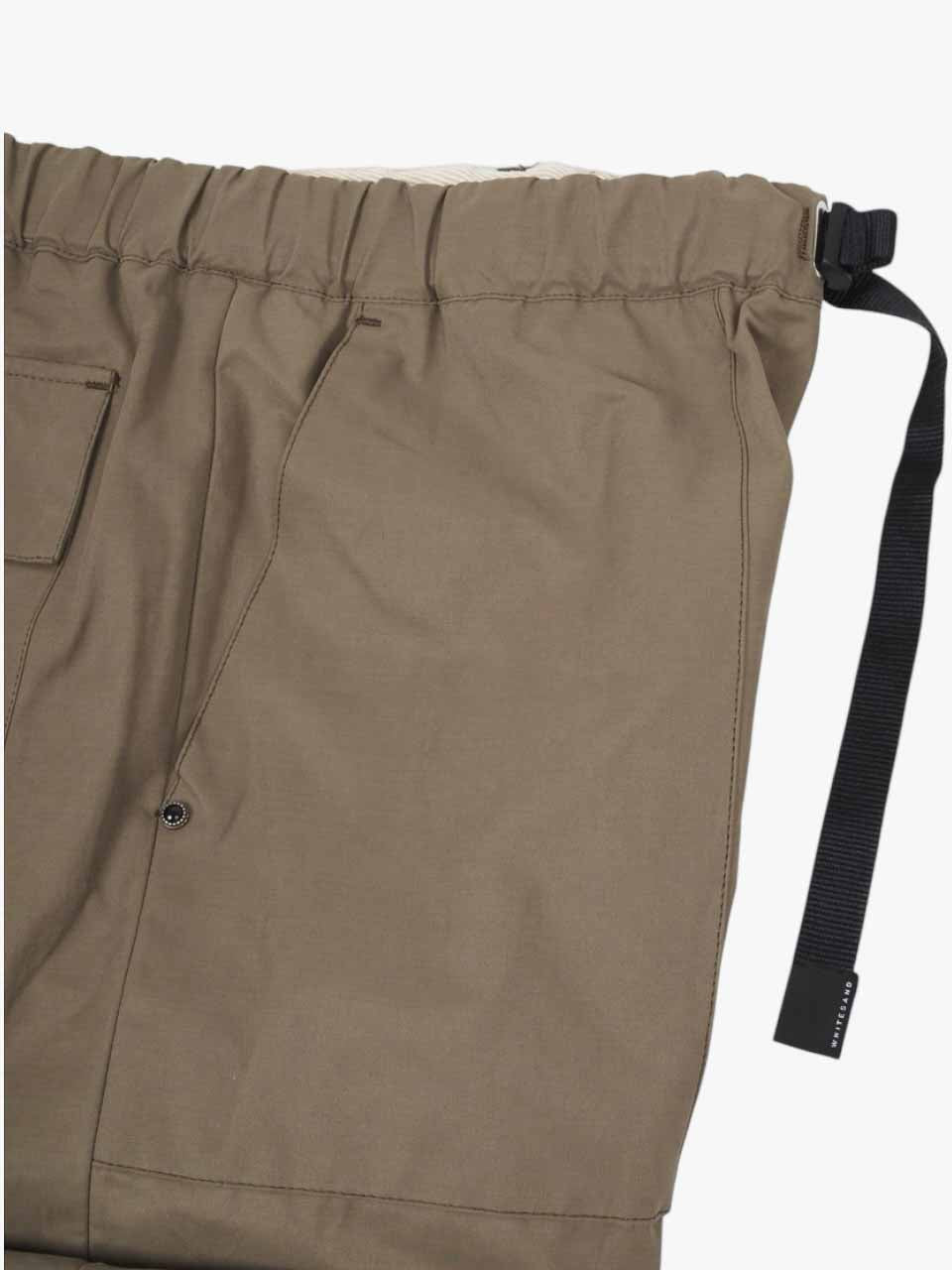Cotton Loose Fit Trousers Green