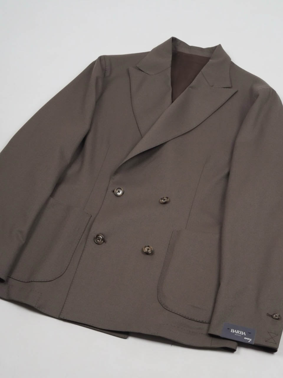 Wool DB Jacket Light Brown