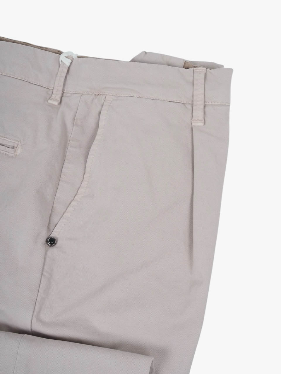 Prima Cotton Regular Fit Trousers Beige