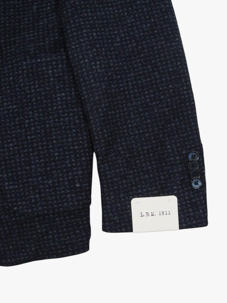 Knitted Wool Jacket Navy