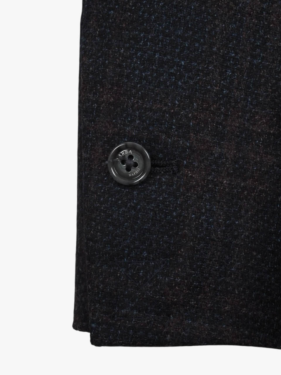 Light Checked Flannel Blazer Navy