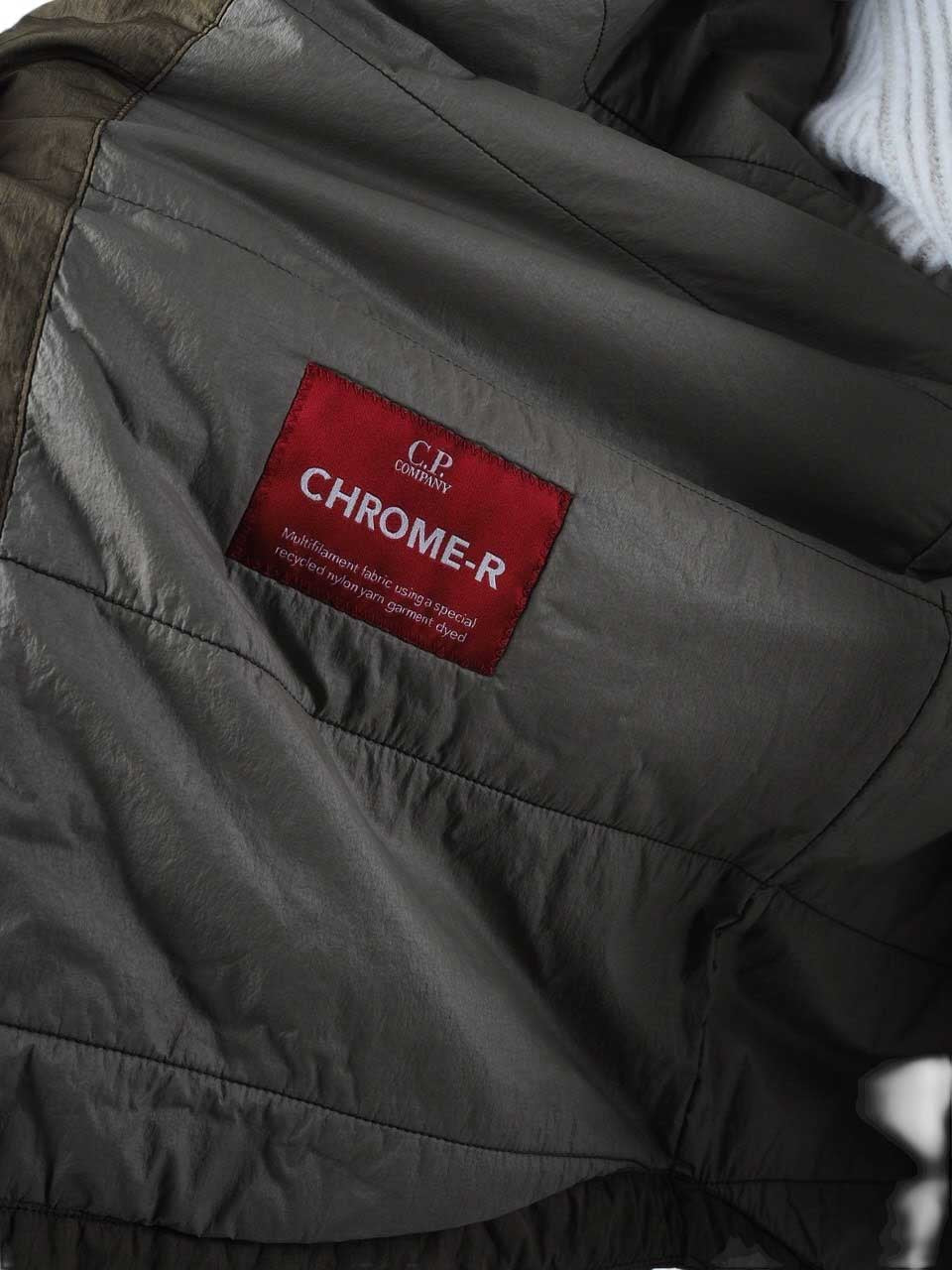 Chrome-R Hooded Overshirt Ivy Green