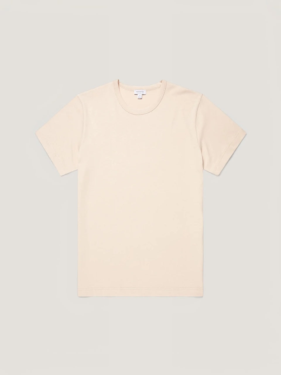 Sunspel Heavyweight Classic T‑shirt Beige