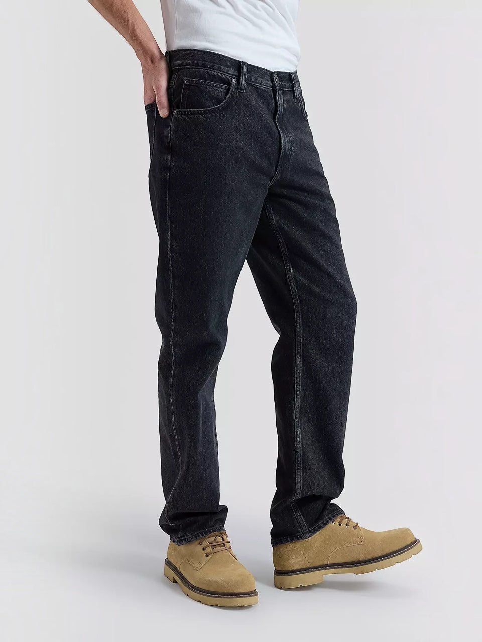 Lee Est.1889 Haden Relaxed Straight Fit Washed Black