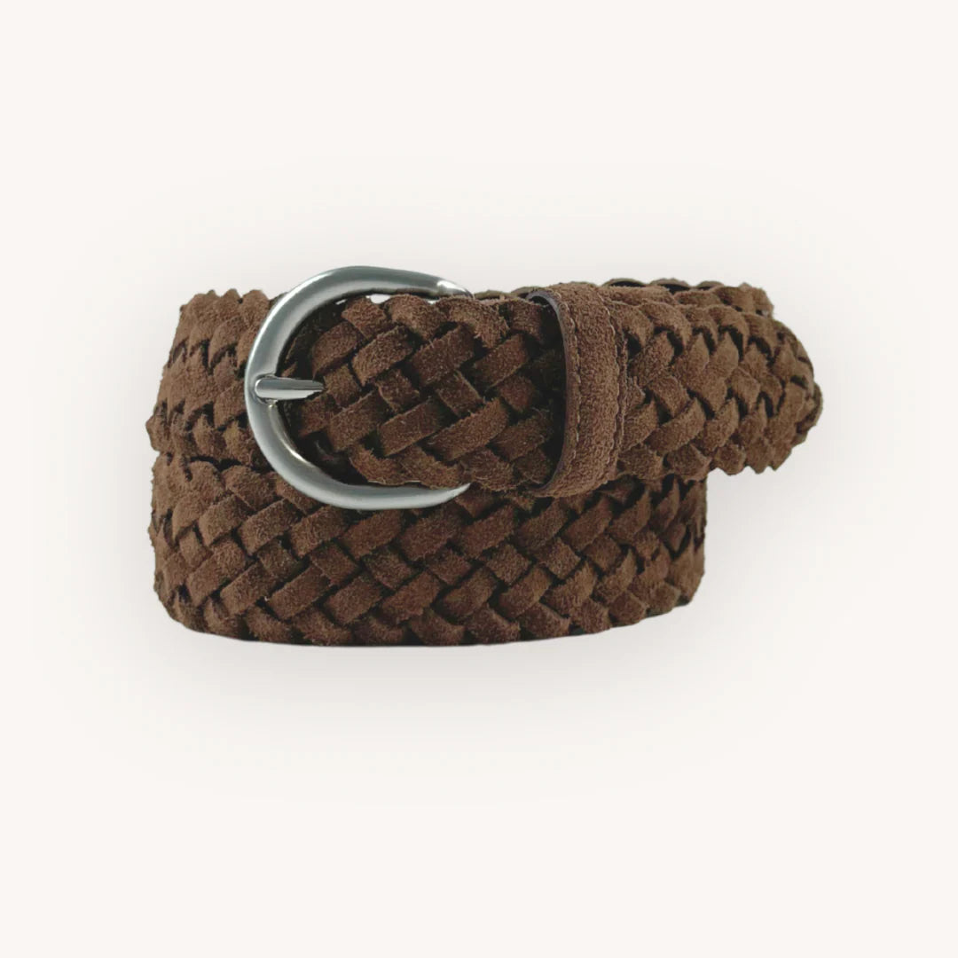 Portia 1924 Cognac Braided Belt