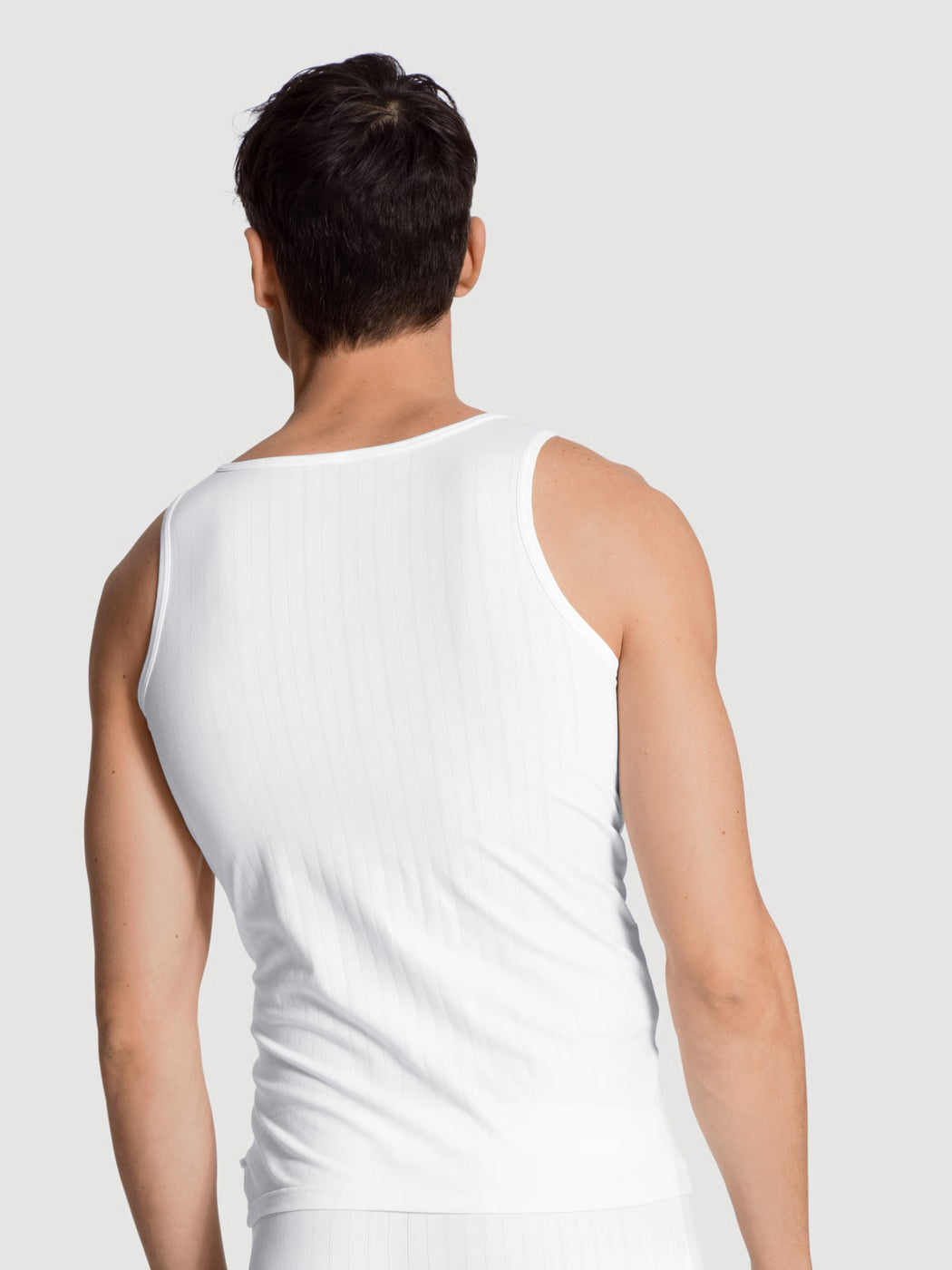 Calida Ribbed Tank-Top White