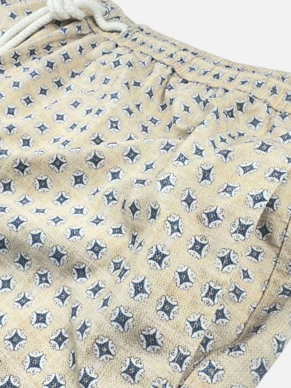 Portia 1924 Swimshorts Yellow Pattern