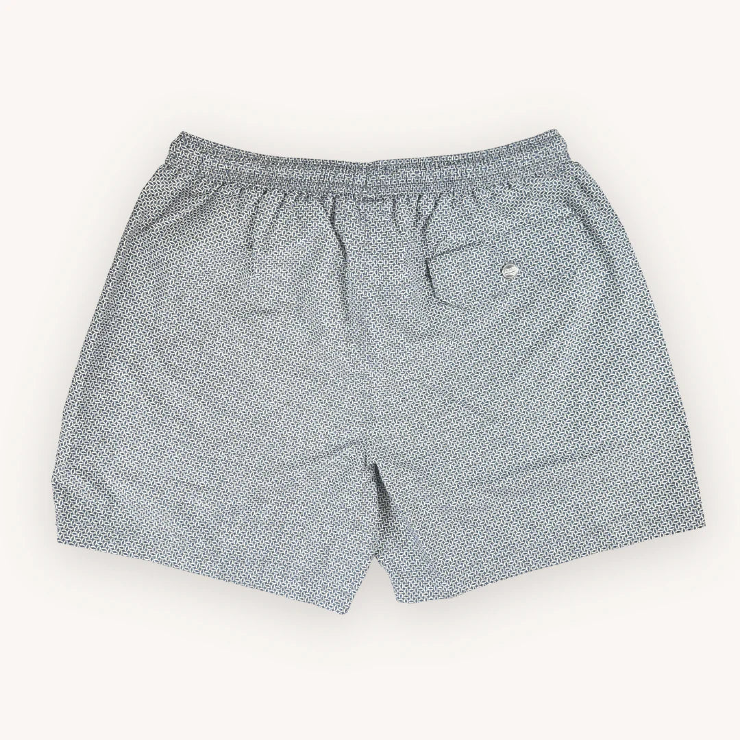 Portia 1924 Swimshorts Blue Pattern