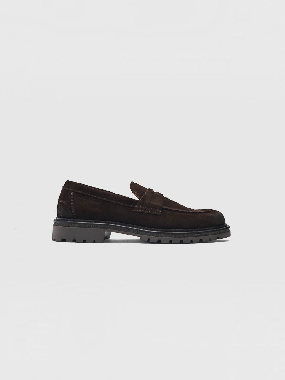 Ambitious Suede Penny Loafer Brown