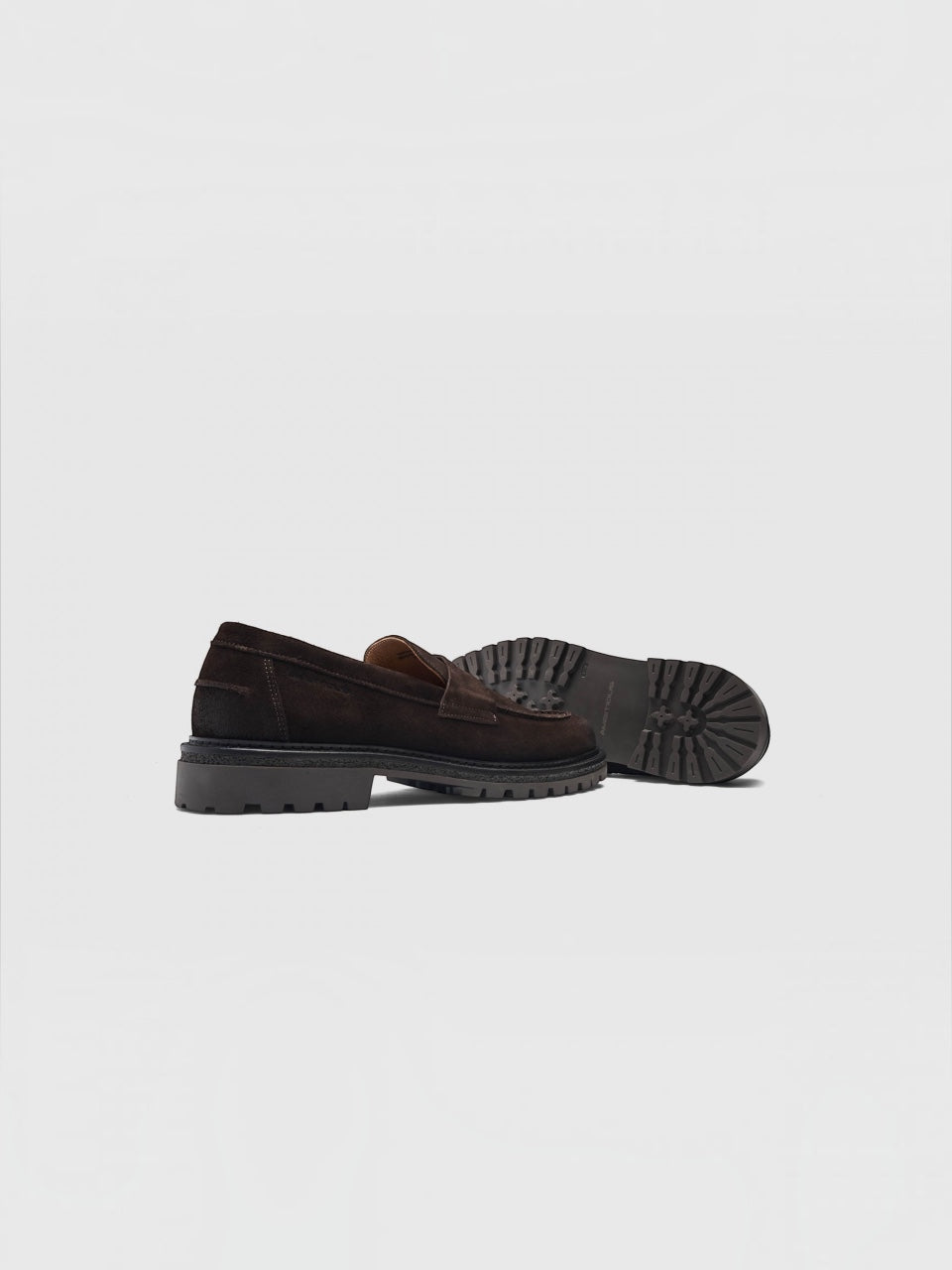Ambitious Suede Penny Loafer Brown