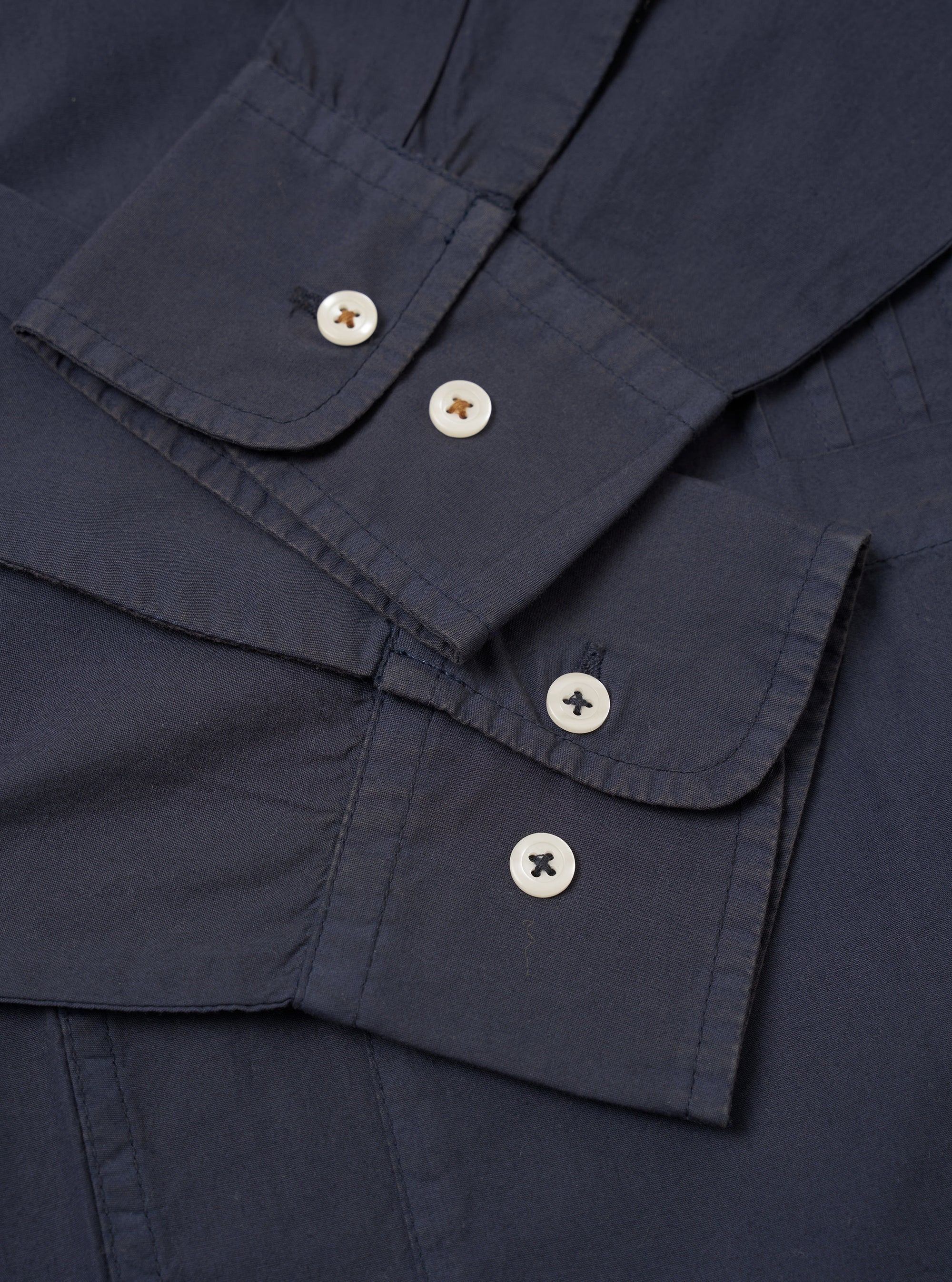 Poplin Dwight Overshirt Navy