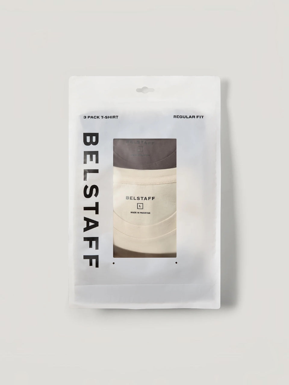 Belstaff 3 Pack T-Shirt Olive/Khaki Green/Pale Stone