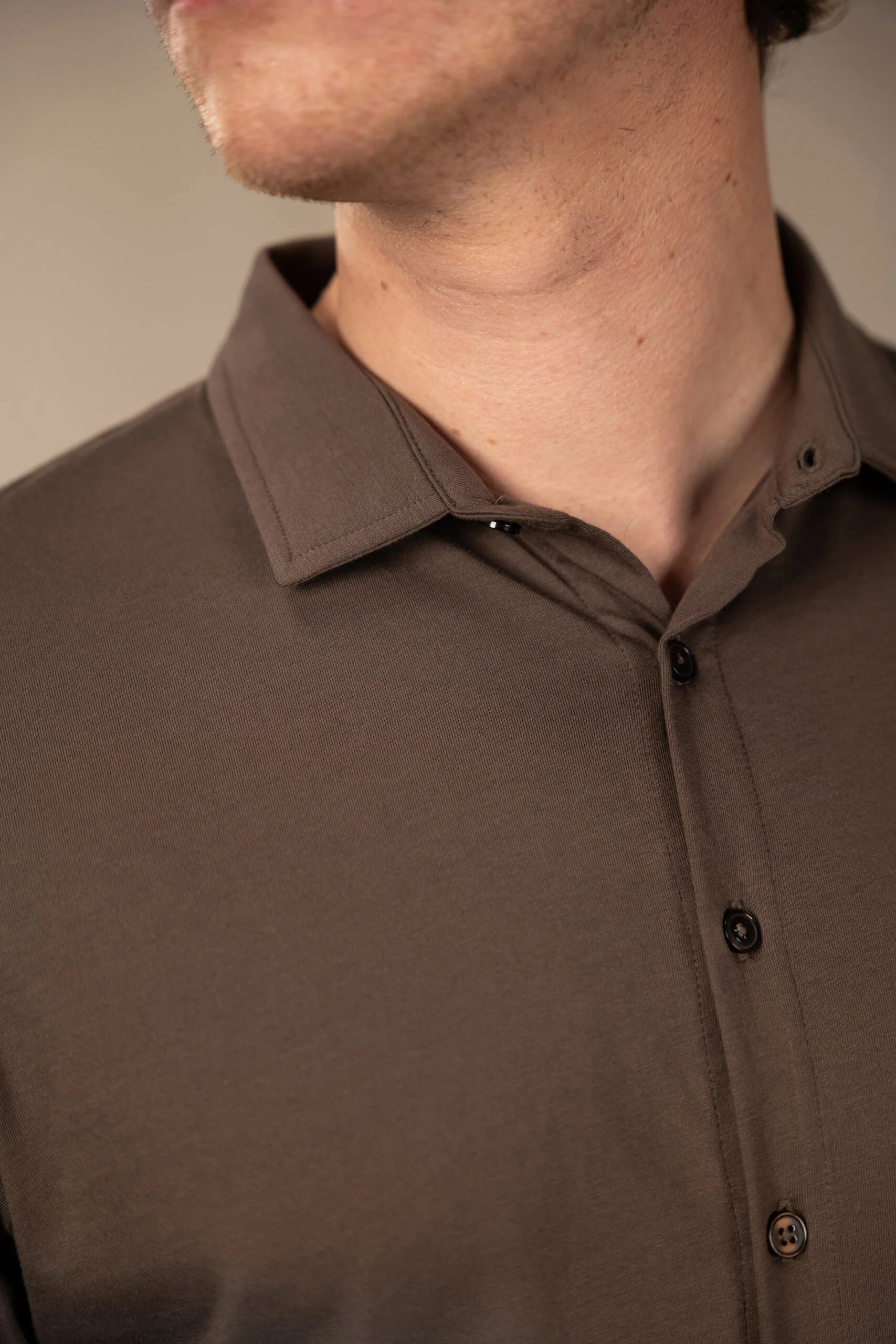 Ayden Prima Cotton Shirt Brown