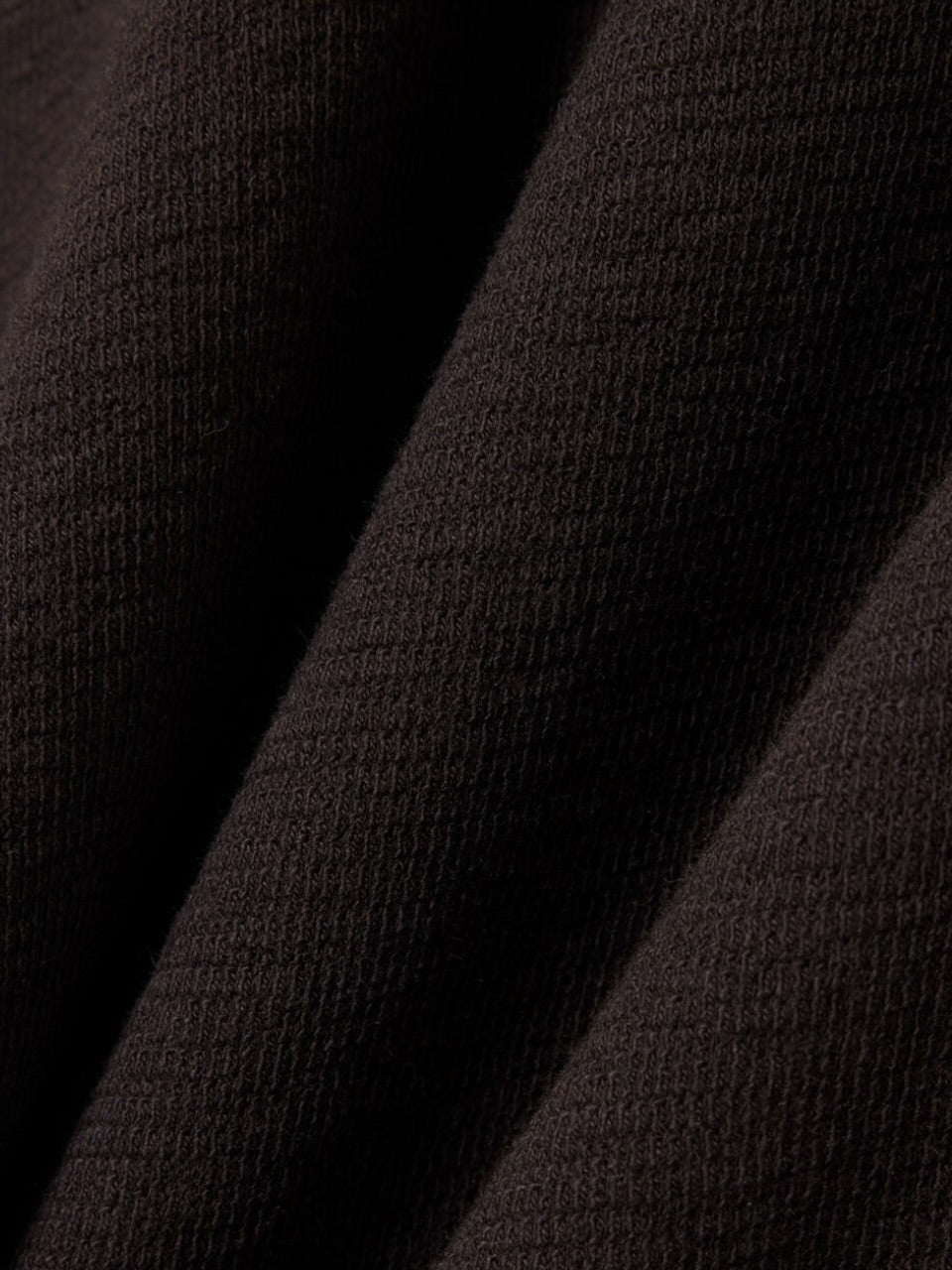 Classic Fit Textured Polo Shirt Brown