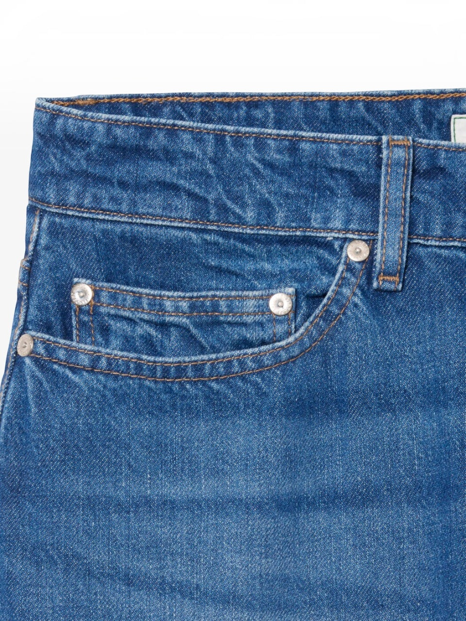 Lacoste 5 Pocket Straight Cut Washed Jeans
