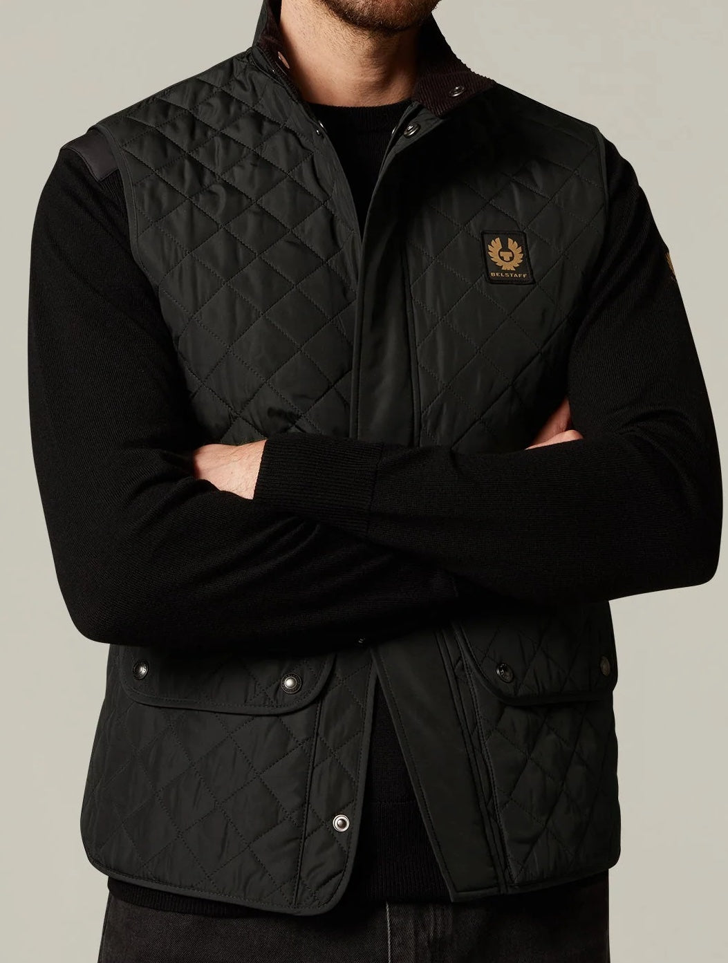 Belstaff Icon Gilet Black