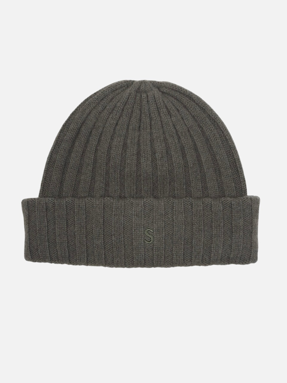 Stetson Cashmere Beanie Hat Military Green