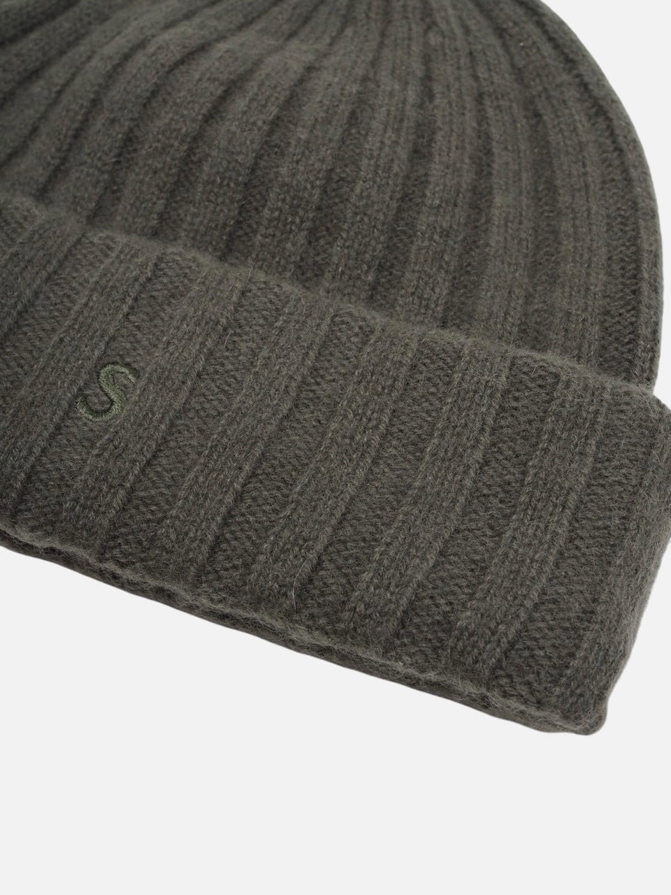 Stetson Cashmere Beanie Hat Military Green