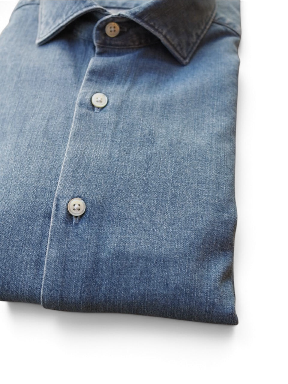 Ghirardelli 1911 Washed Cotton Denim Shirt